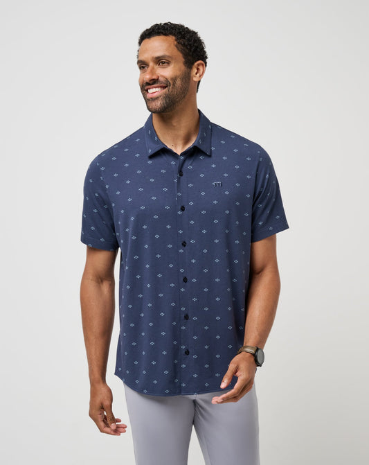 TravisMathew | Shore Of It Button-Up - Total Eclipse