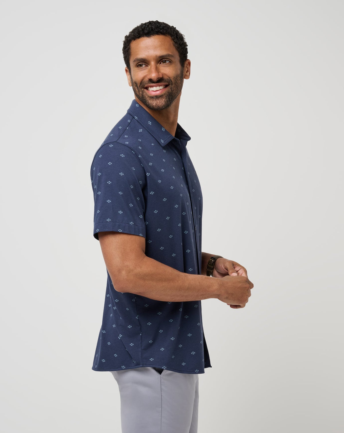 TravisMathew | Shore Of It Button-Up - Total Eclipse