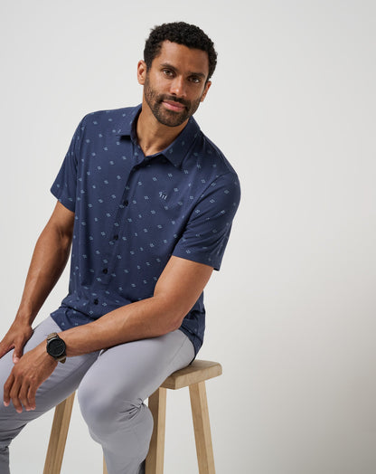 TravisMathew | Shore Of It Button-Up - Total Eclipse