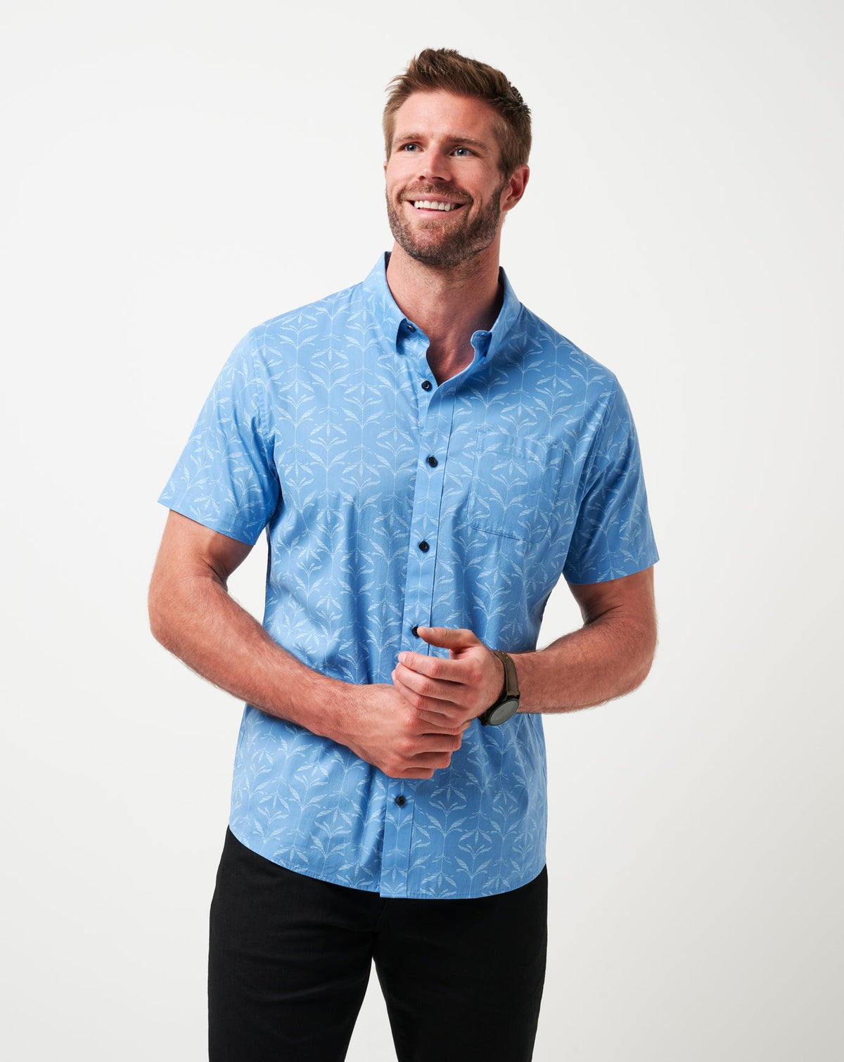 TravisMathew | Canopy Breeze Button-Up - Pacific Coast
