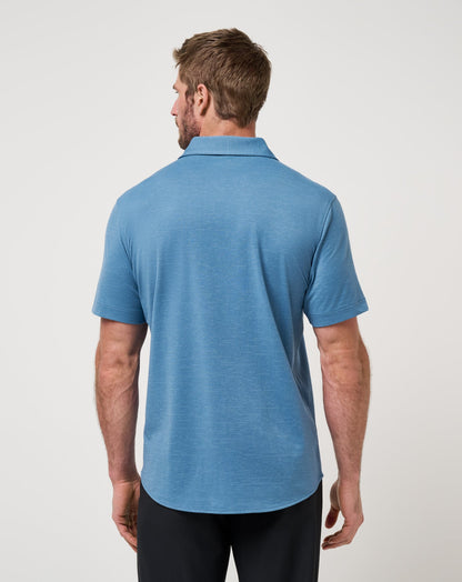 TravisMathew | The Heater Button-Up - Copen Blue