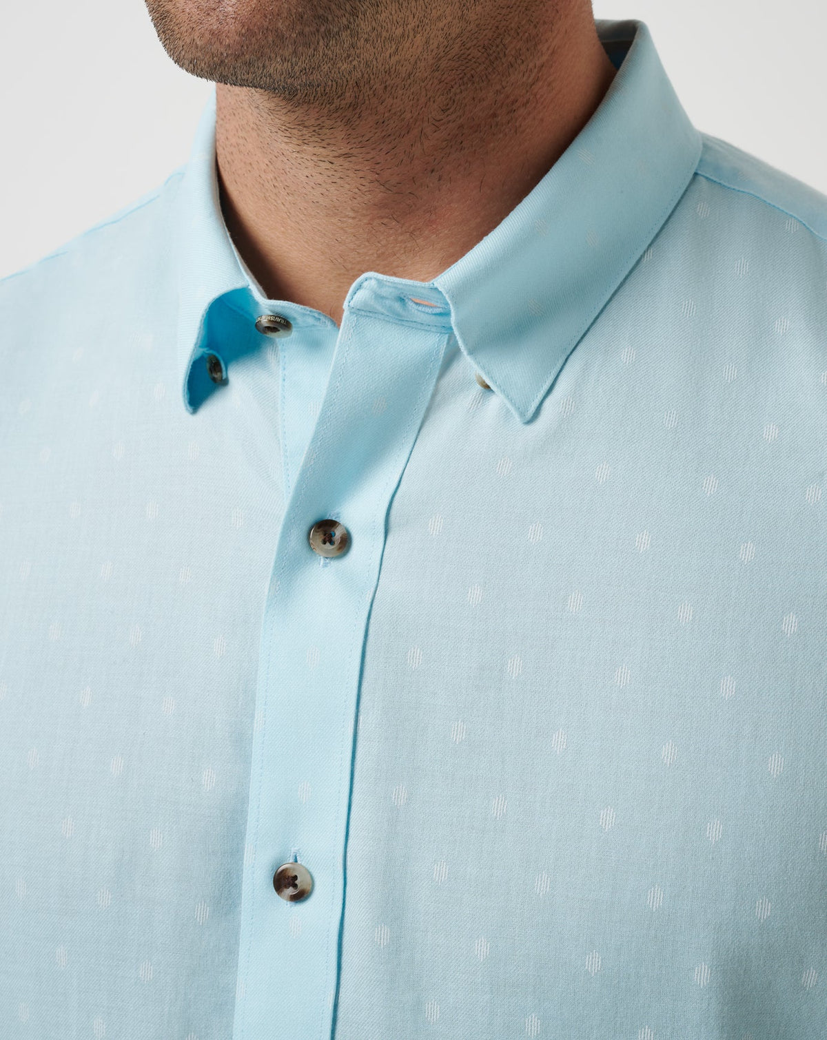 TravisMathew | Early Check In Button-Up - Cory Blue