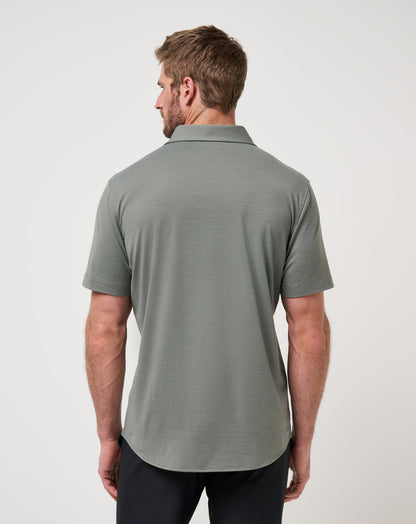 TravisMathew | The Heater Button-Up - Dark Olive