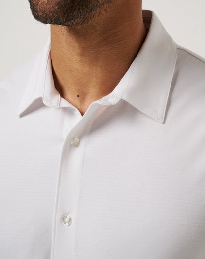 TravisMathew | The Heater Button-Up - White