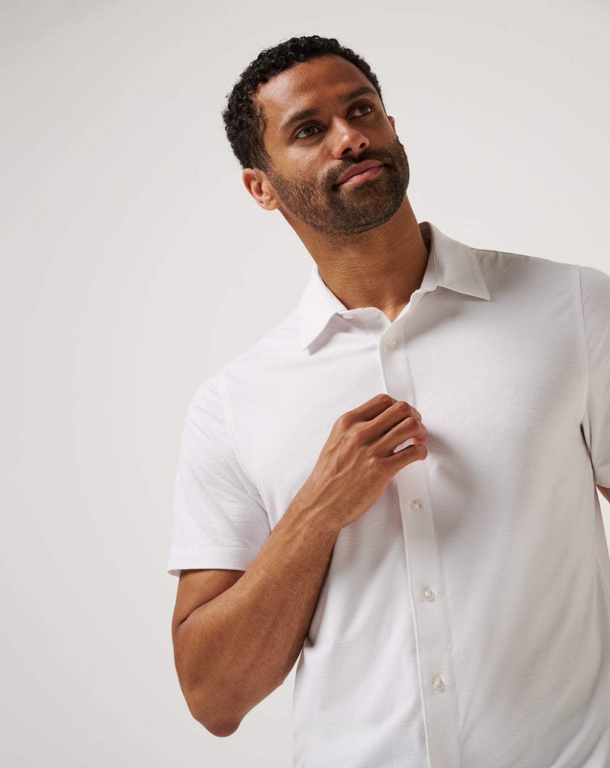 TravisMathew | The Heater Button-Up - White