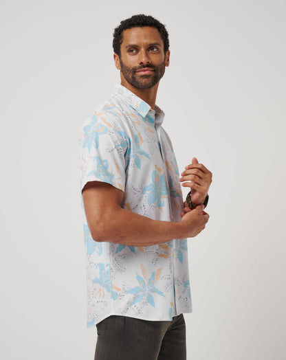 TravisMathew | Techwoven Board Battle Button-Up - White