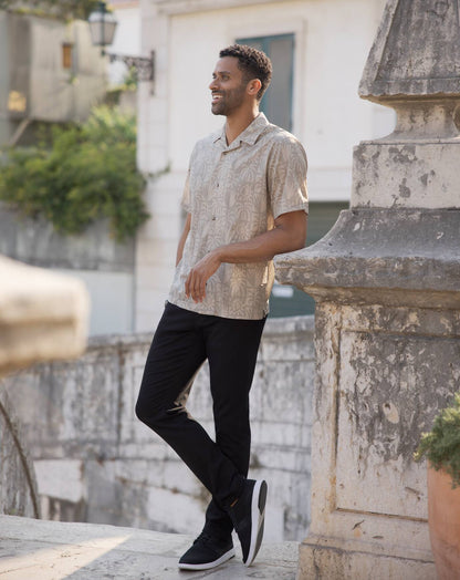 TravisMathew | Desert Sun Button-Up - Italian Sand