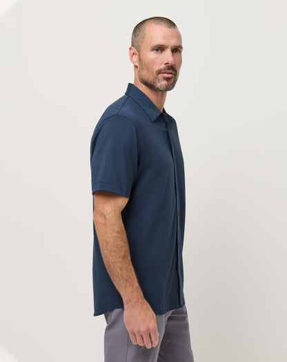 TravisMathew | The Heater Button-Up - Total Eclipse