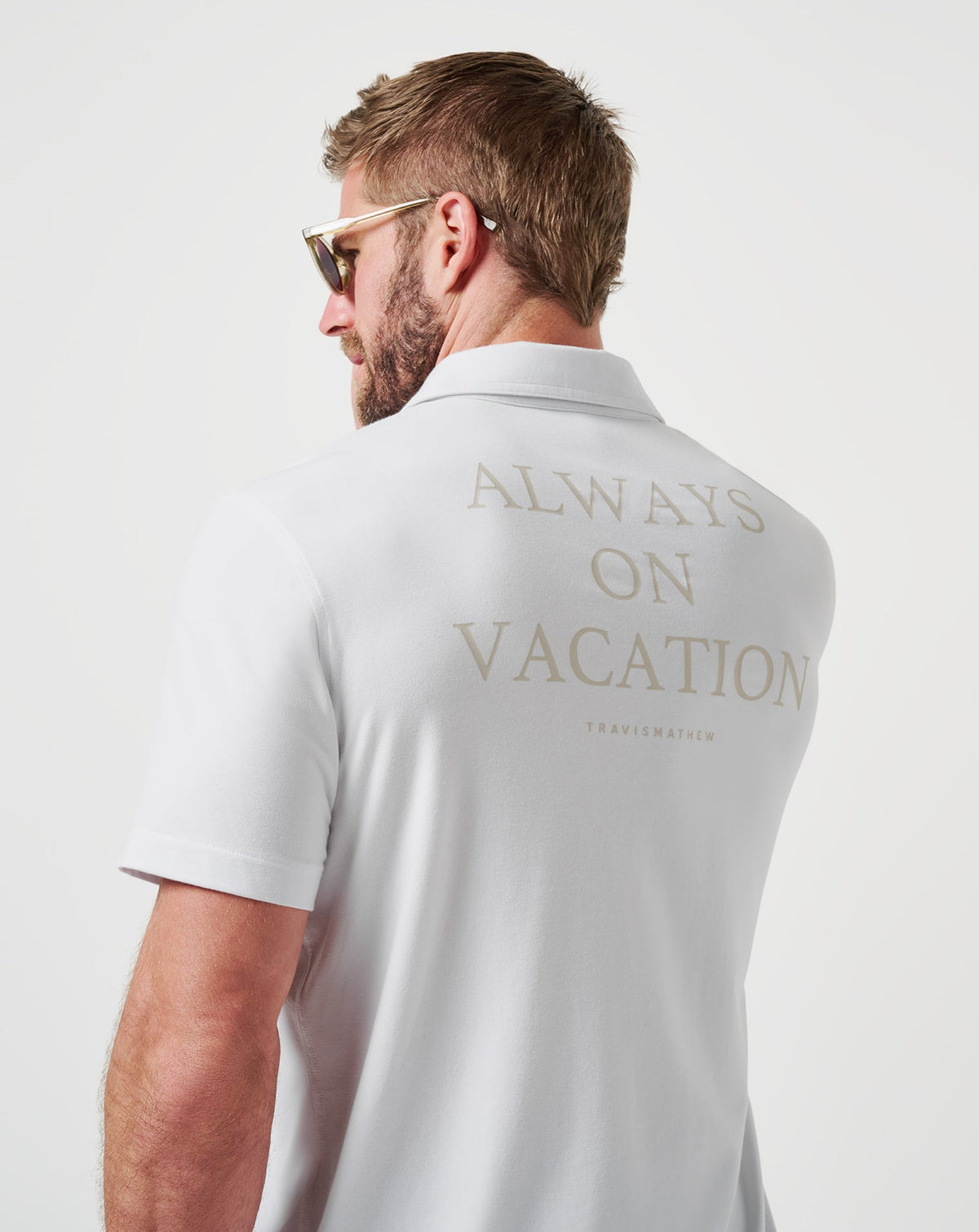 TravisMathew | Poolside Pitcher Button-Up - White
