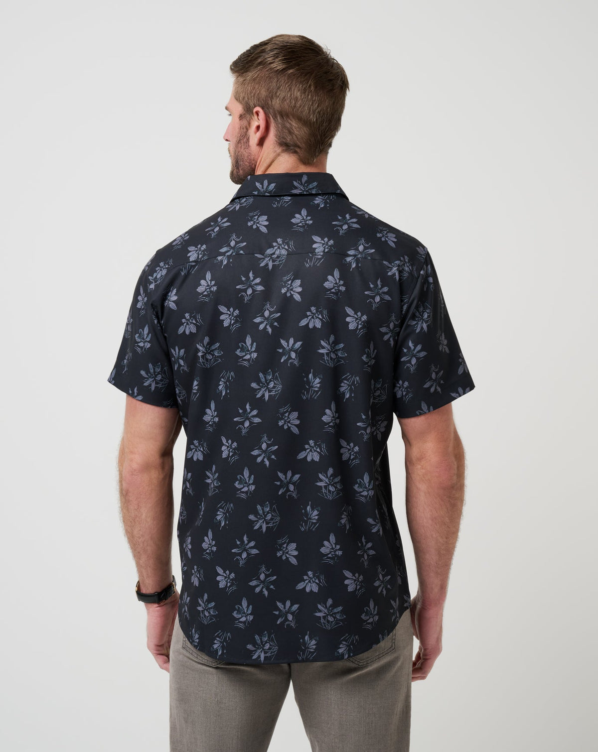 TravisMathew | Techwoven Seamate Button-Up - Black