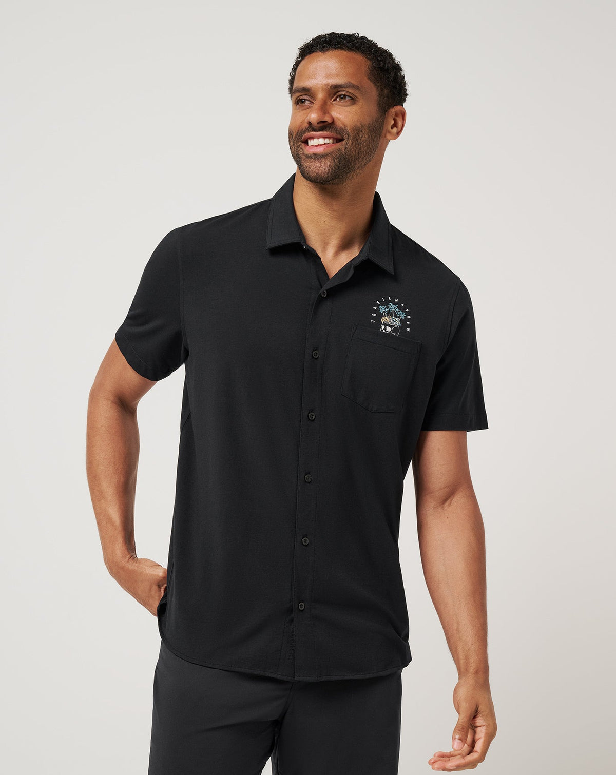 TravisMathew | Poolside Pitcher Button-Up - Black