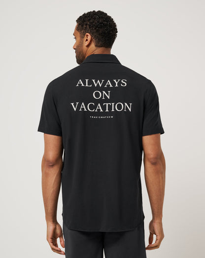TravisMathew | Poolside Pitcher Button-Up - Black
