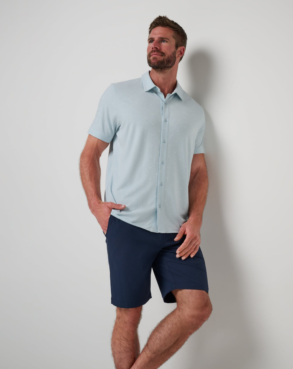 TravisMathew | Shore Of It Button-Up - Azzurro