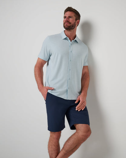 TravisMathew | Shore Of It Button-Up - Azzurro