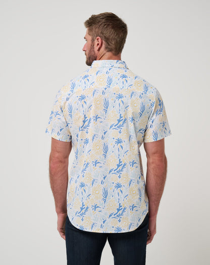 TravisMathew | Souvenir City Button-Up - White