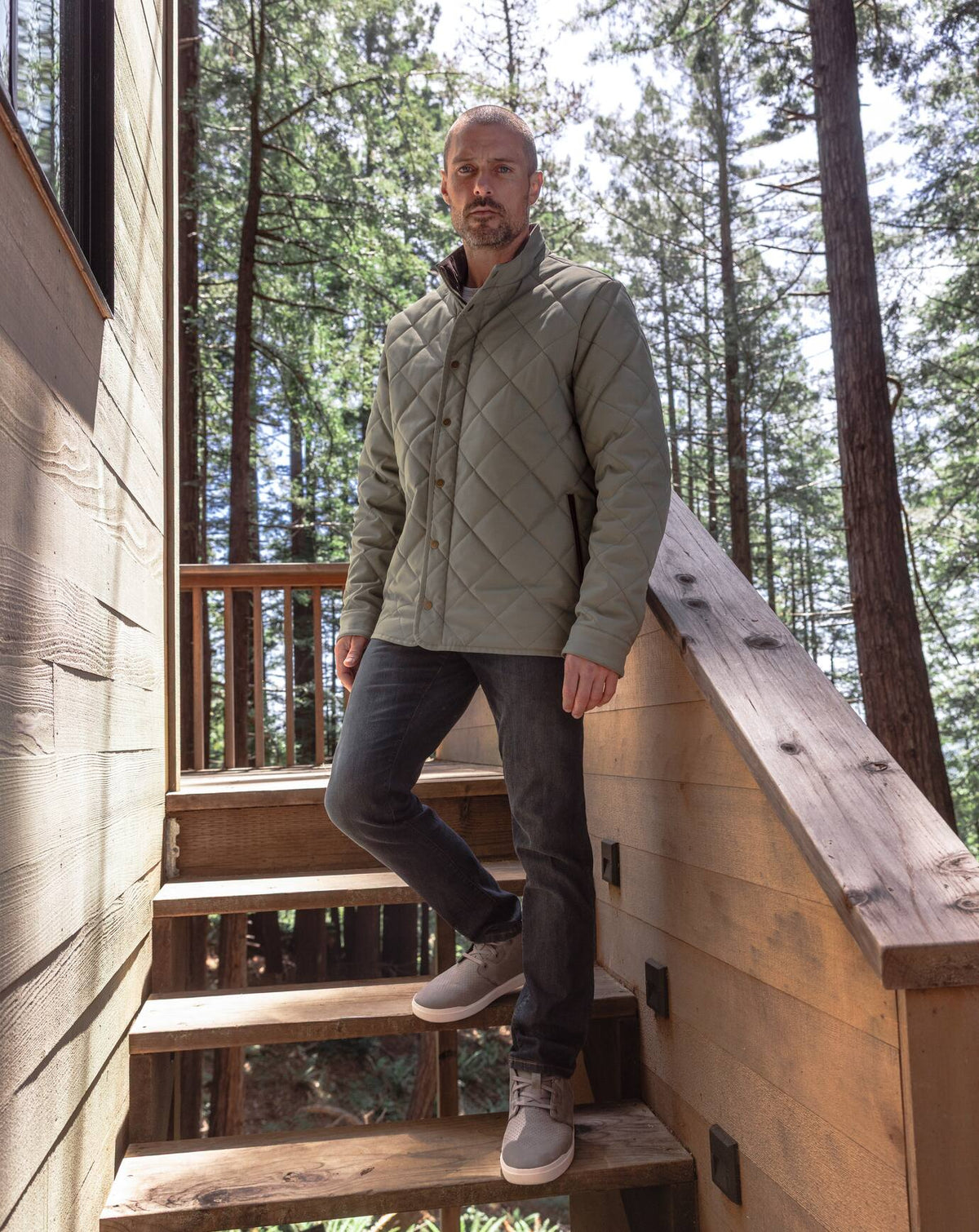 TravisMathew | Highlander Jacket - Dark Olive