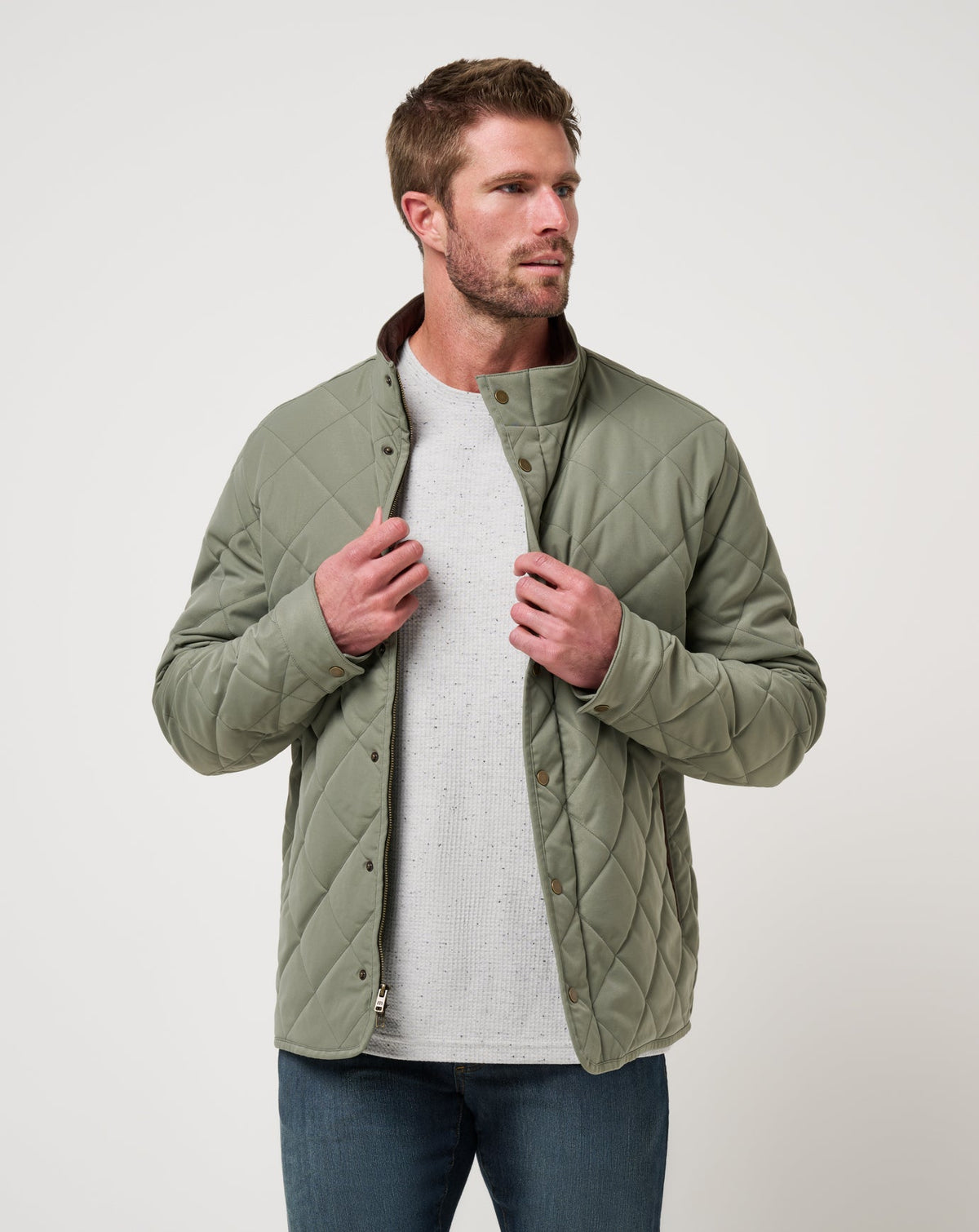 TravisMathew | Highlander Jacket - Dark Olive