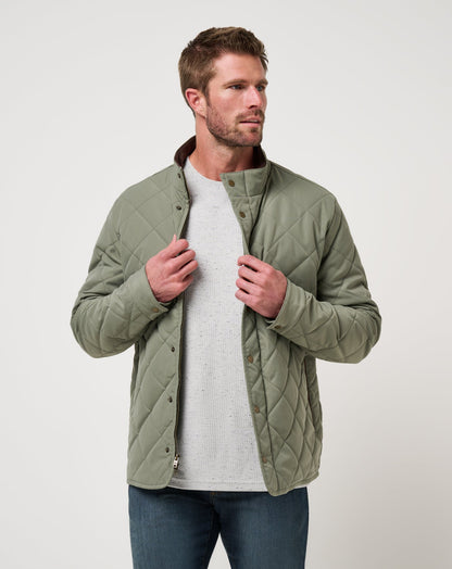 TravisMathew | Highlander Jacket - Dark Olive