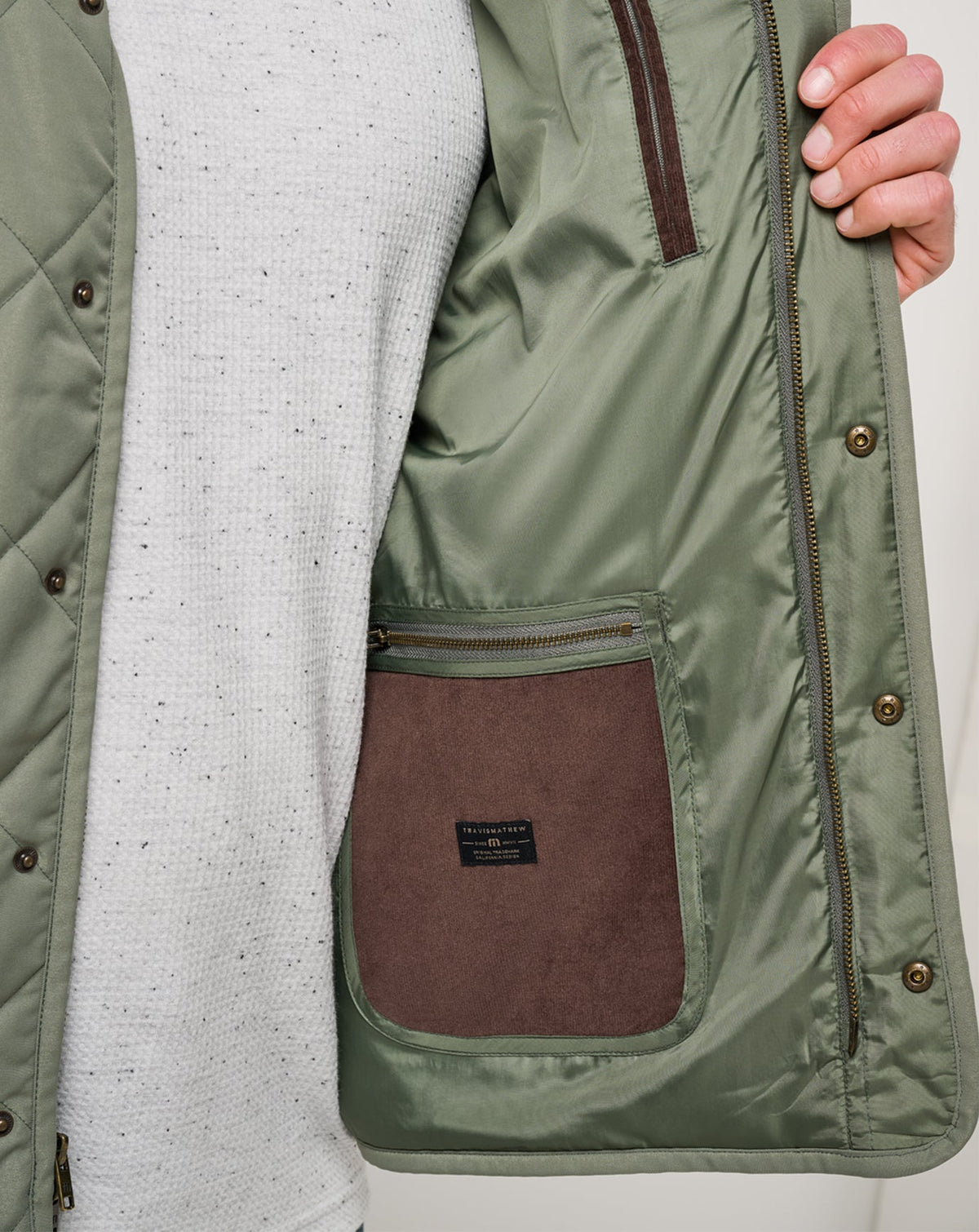 TravisMathew | Highlander Jacket - Dark Olive