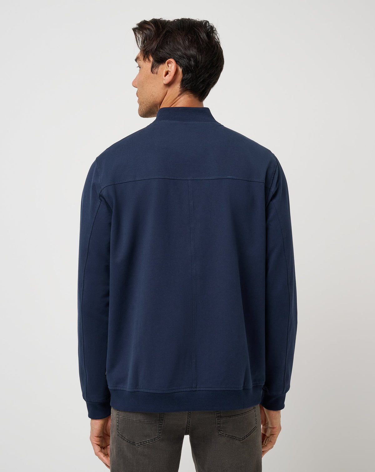 TravisMathew | Stretchknit Bomber Jacket - Total Eclipse