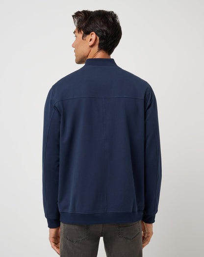 TravisMathew | Stretchknit Bomber Jacket - Total Eclipse