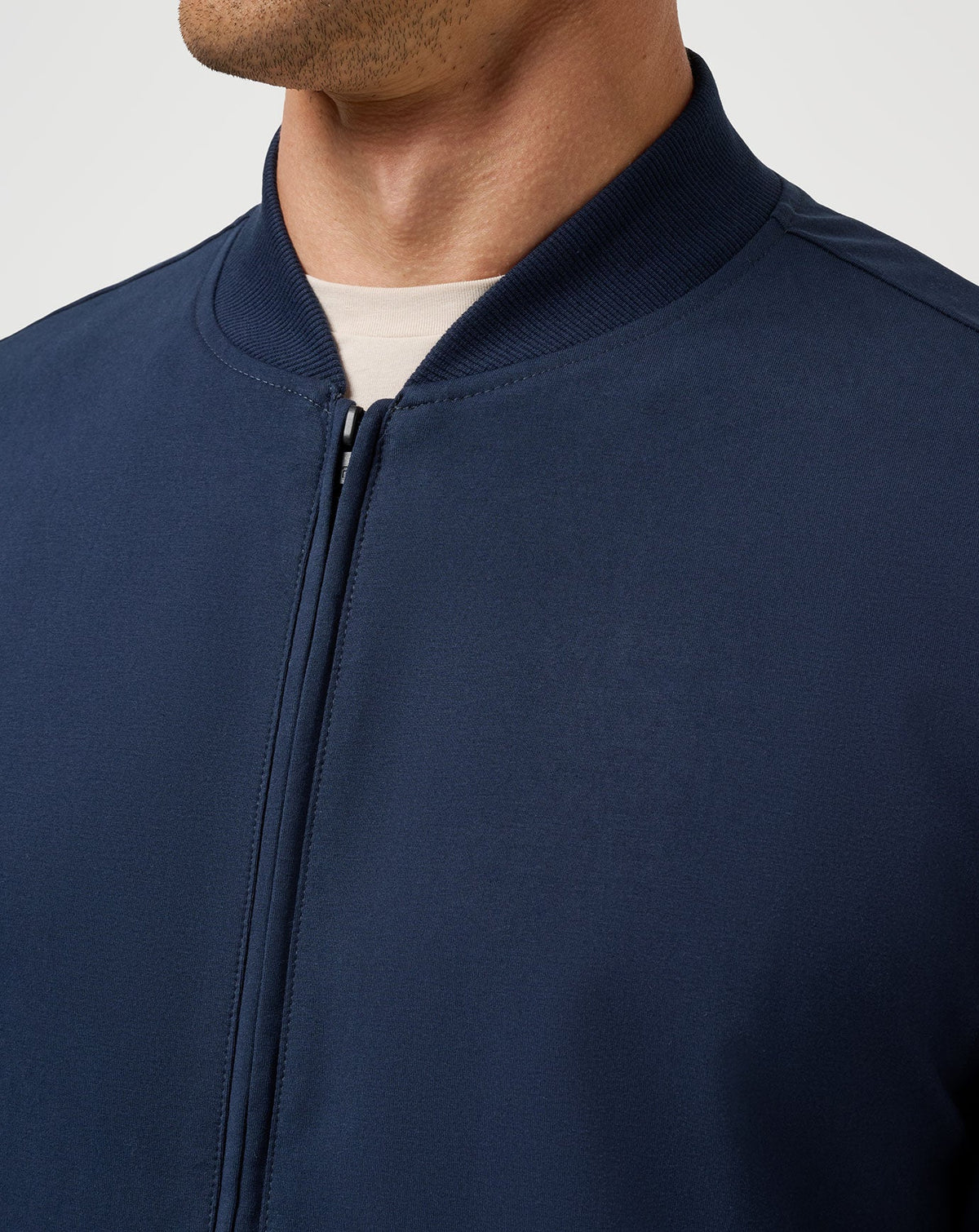 TravisMathew | Stretchknit Bomber Jacket - Total Eclipse