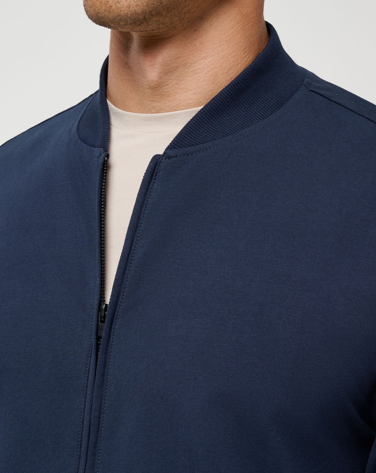 TravisMathew | Stretchknit Bomber Jacket - Total Eclipse
