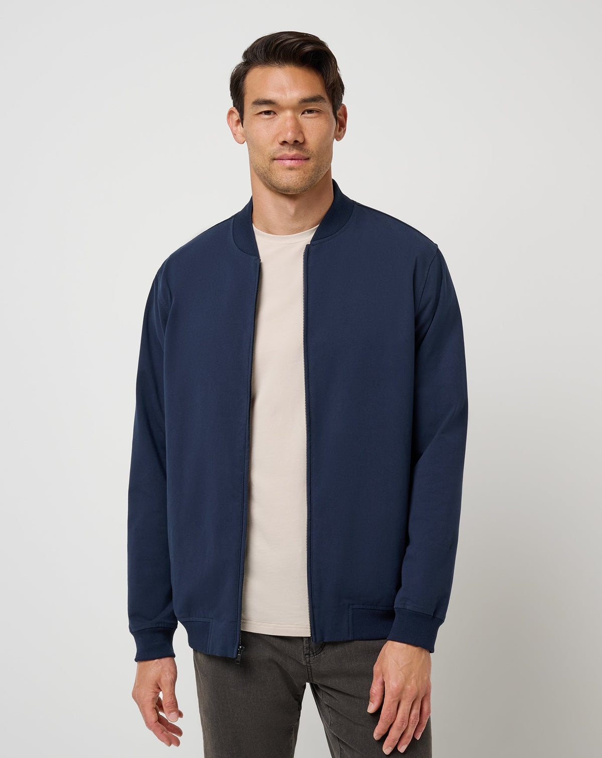 TravisMathew | Stretchknit Bomber Jacket - Total Eclipse