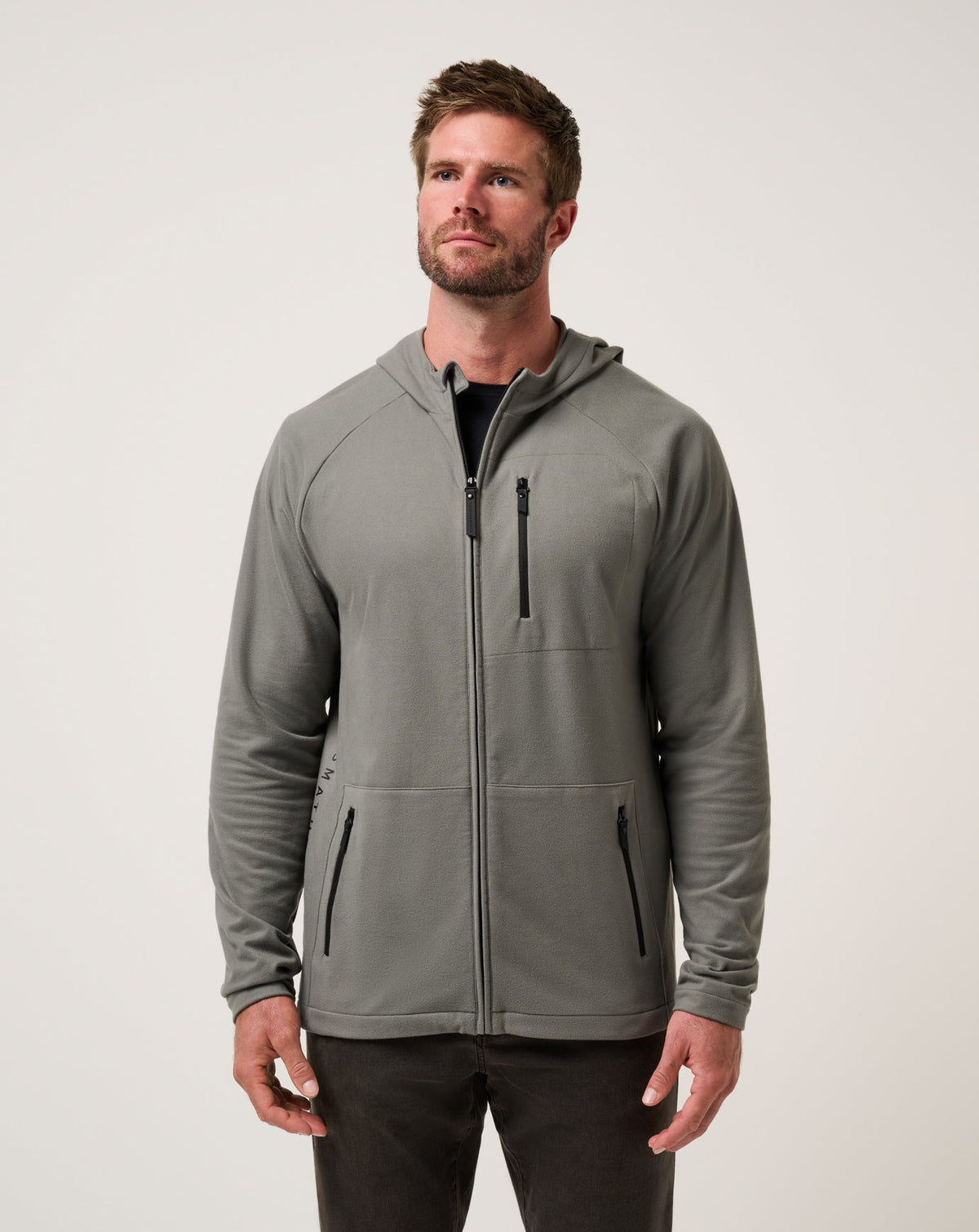 TravisMathew | Quest Polar Full Zip Jacket - Dark Olive