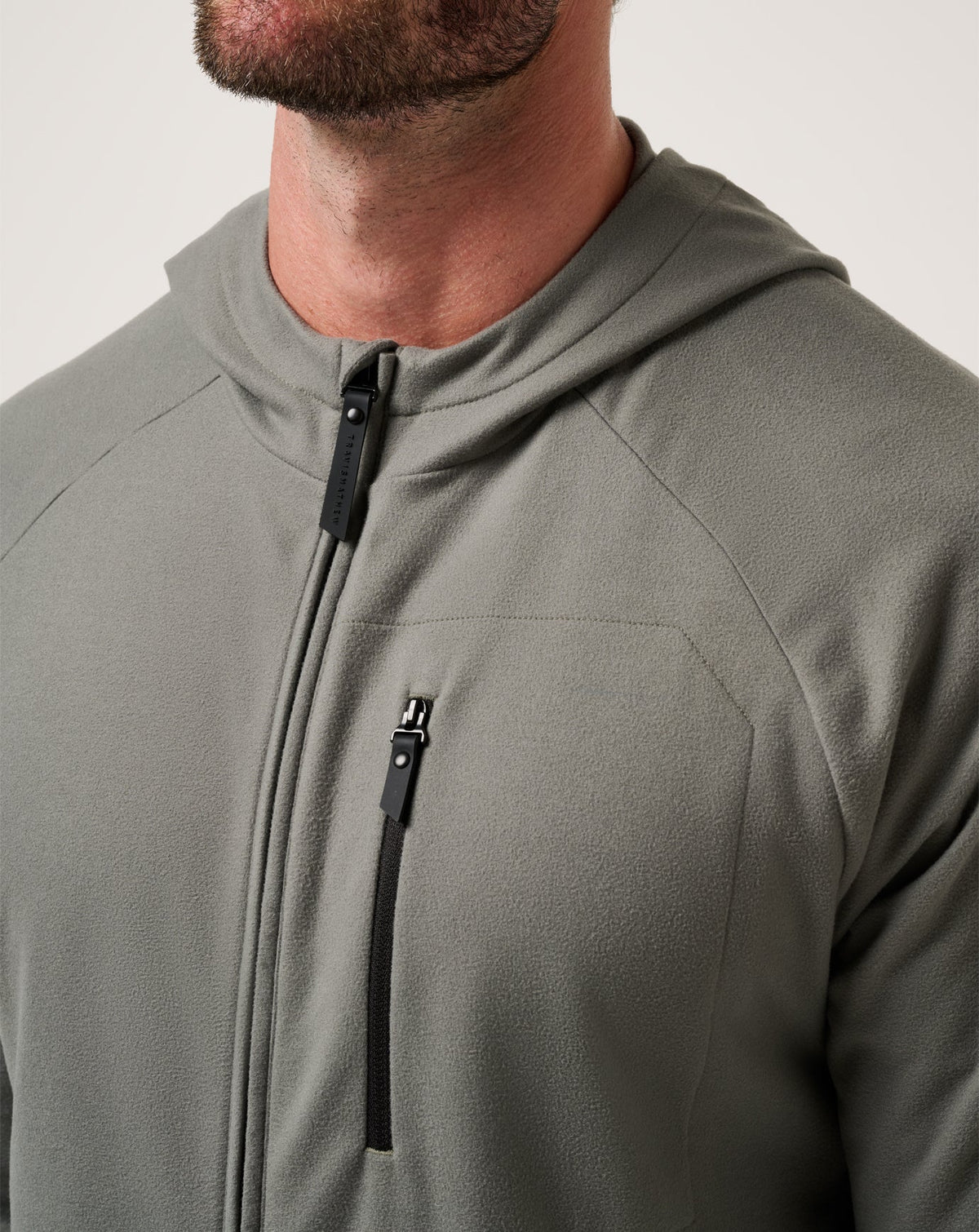 TravisMathew | Quest Polar Full Zip Jacket - Dark Olive