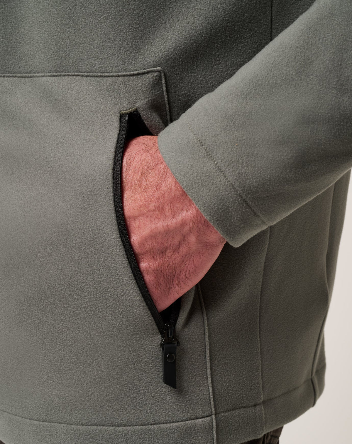 TravisMathew | Quest Polar Full Zip Jacket - Dark Olive