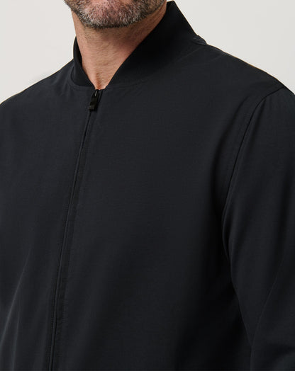 TravisMathew | Stretchknit Bomber Jacket - Black