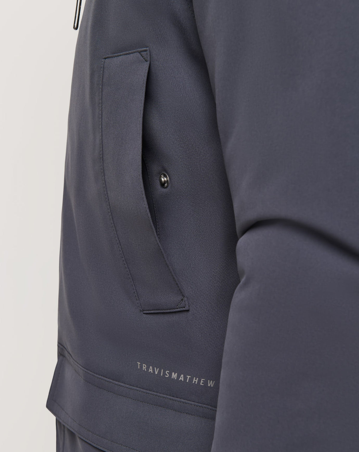 TravisMathew | Mountain Pass Long Jacket - Ebony