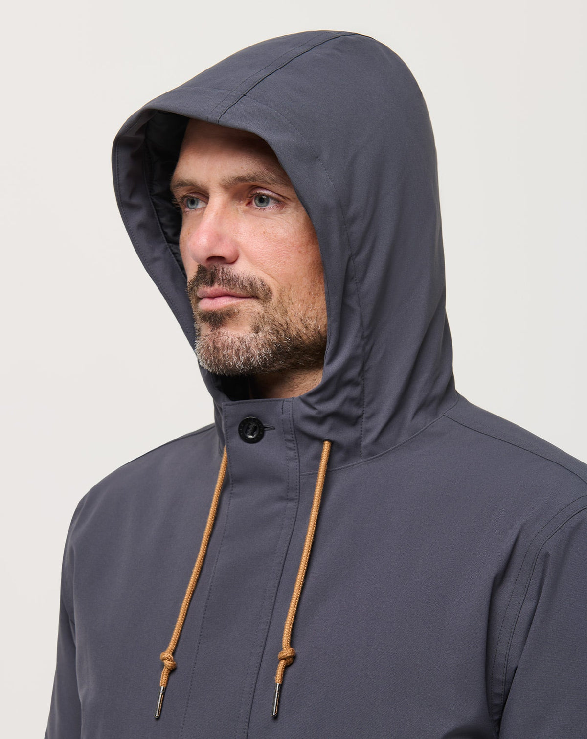 TravisMathew | Mountain Pass Long Jacket - Ebony