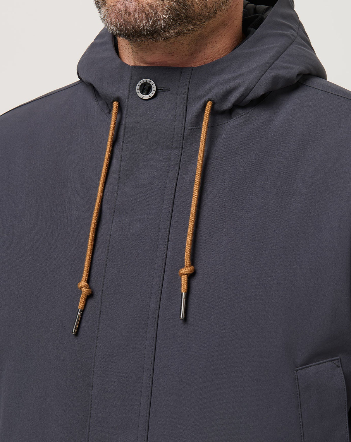 TravisMathew | Mountain Pass Long Jacket - Ebony