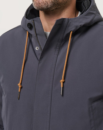 TravisMathew | Mountain Pass Long Jacket - Ebony