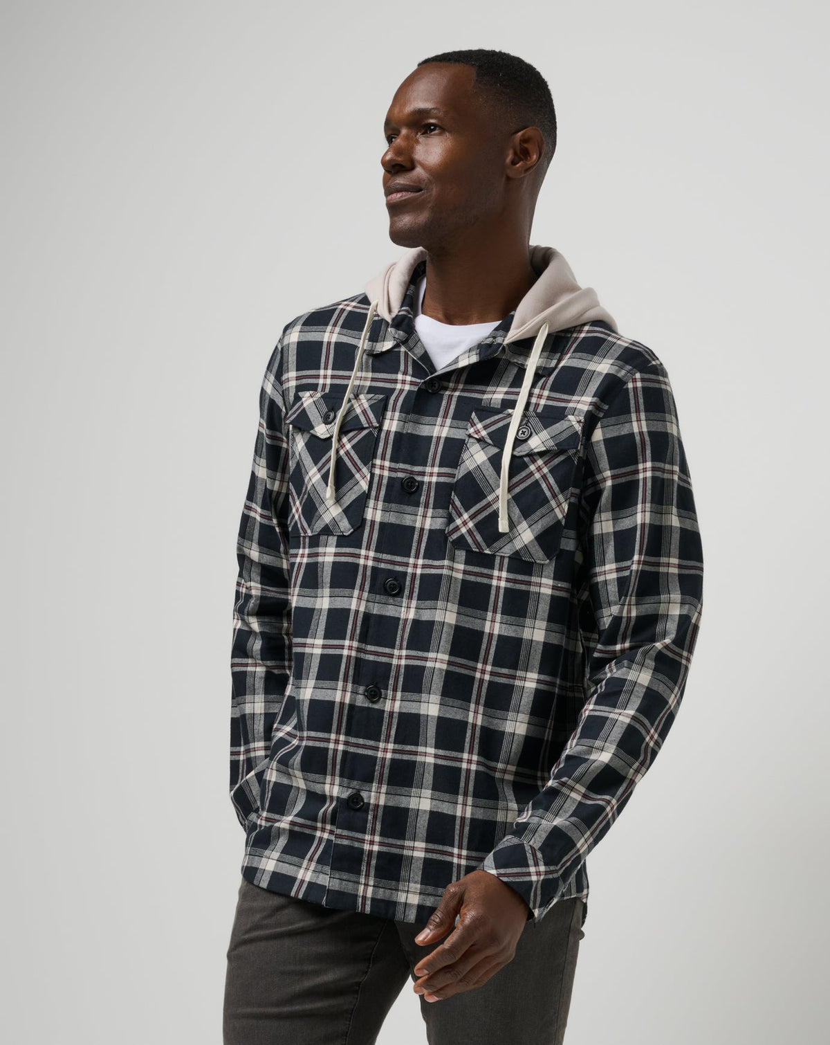 TravisMathew | Baubles Button-Up Hoodie - Black
