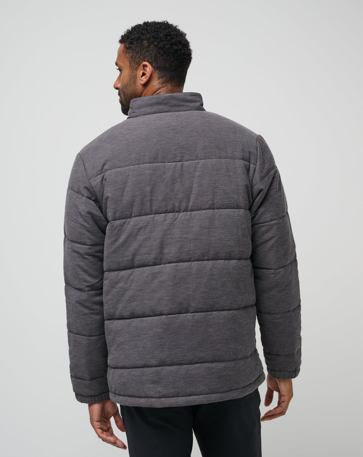 TravisMathew | Climate Drop Jacket - Heather Black