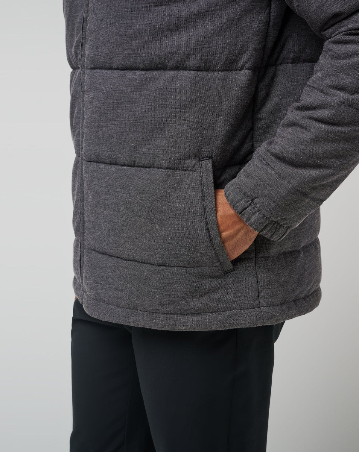 TravisMathew | Climate Drop Jacket - Heather Black