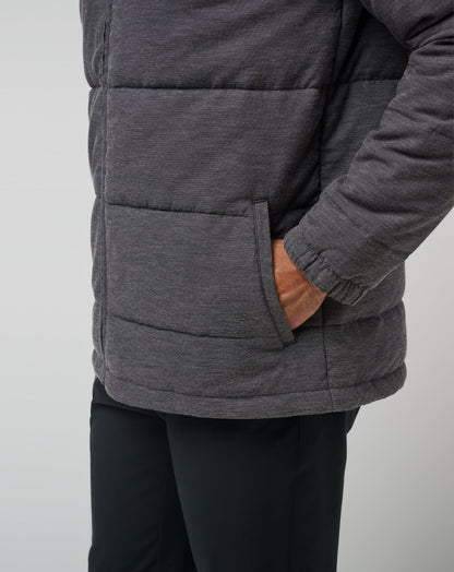 TravisMathew | Climate Drop Jacket - Heather Black