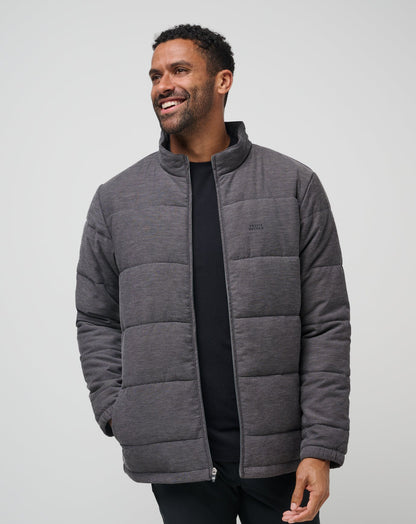 TravisMathew | Climate Drop Jacket - Heather Black