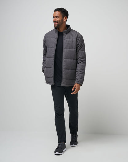 TravisMathew | Climate Drop Jacket - Heather Black