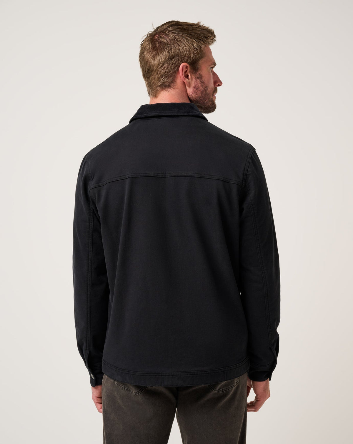 TravisMathew | Cloud Denim Cord Jacket - Black