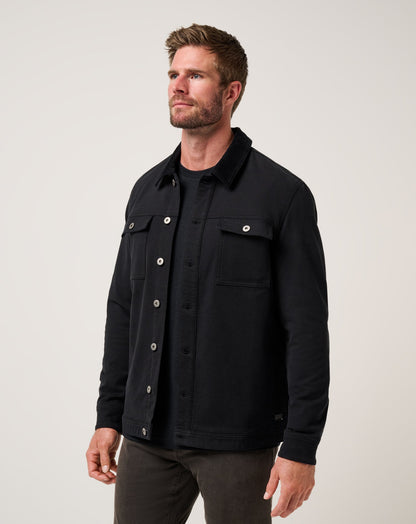 TravisMathew | Cloud Denim Cord Jacket - Black