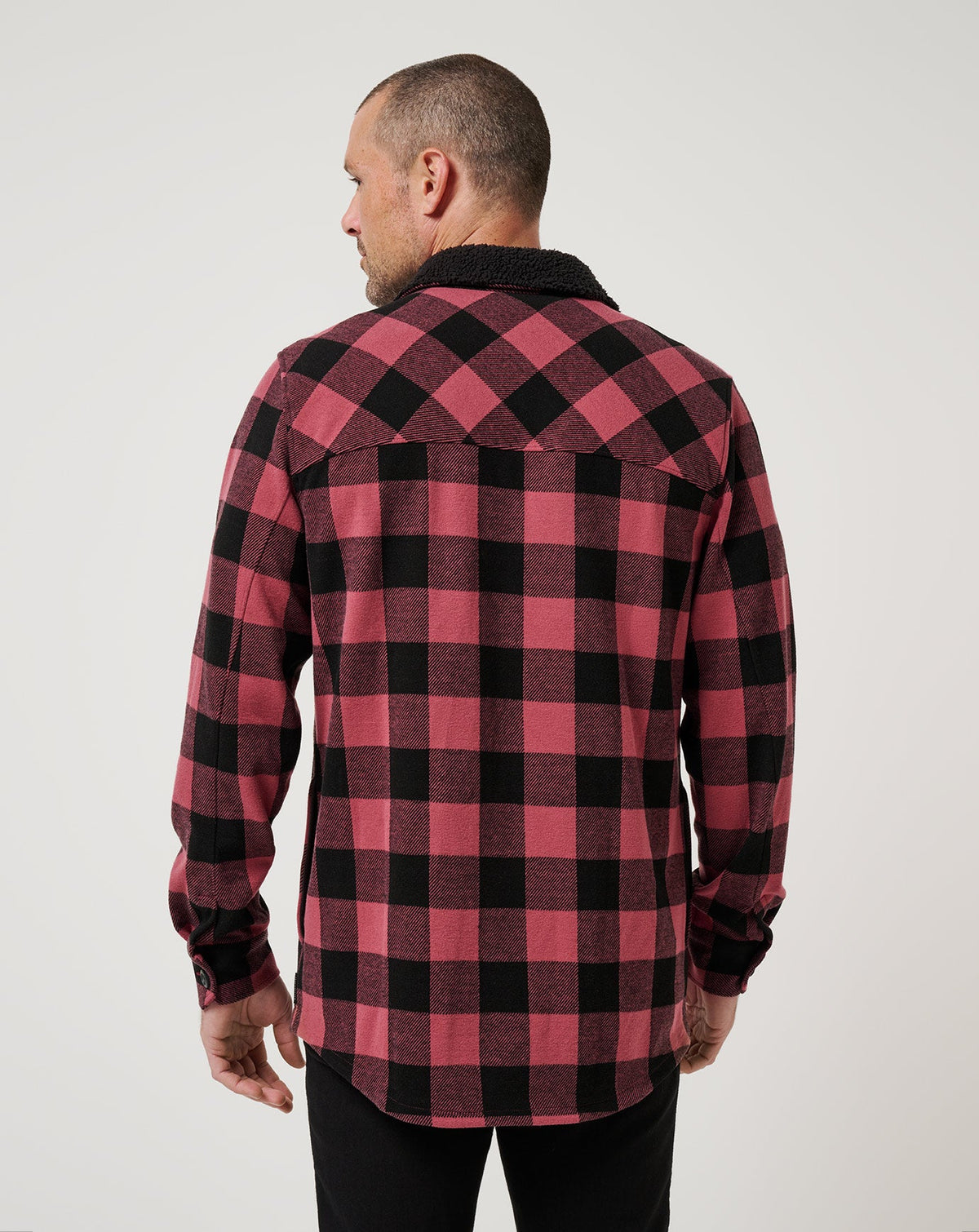 TravisMathew | Winterize Shirt Jacket - Roan Rouge