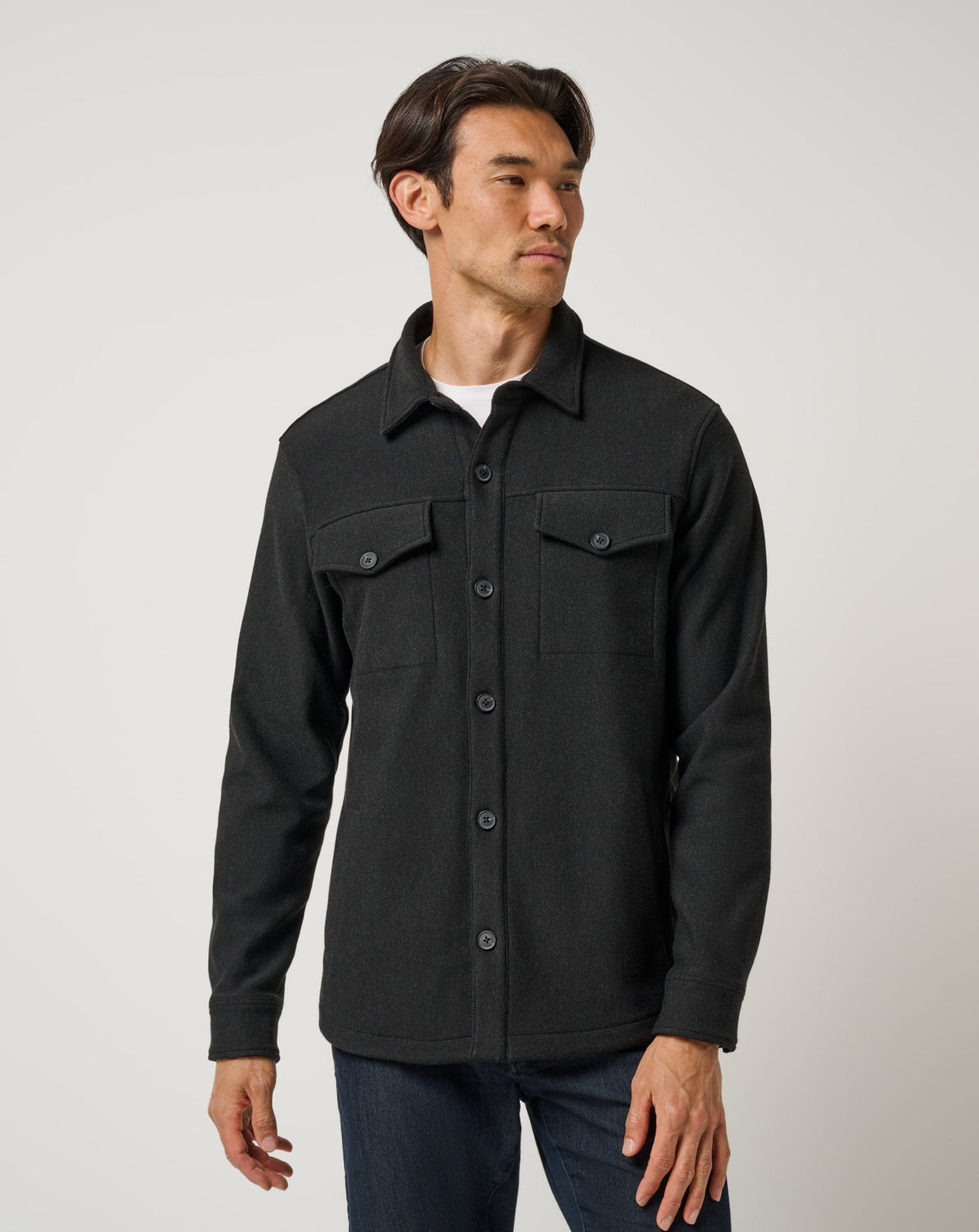 TravisMathew | Are We There Yet Shirt Jacket - Black