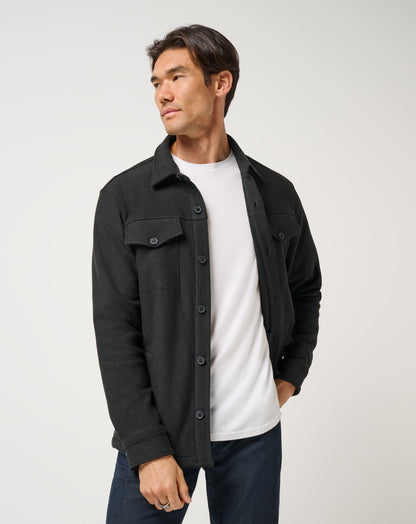 TravisMathew | Are We There Yet Shirt Jacket - Black