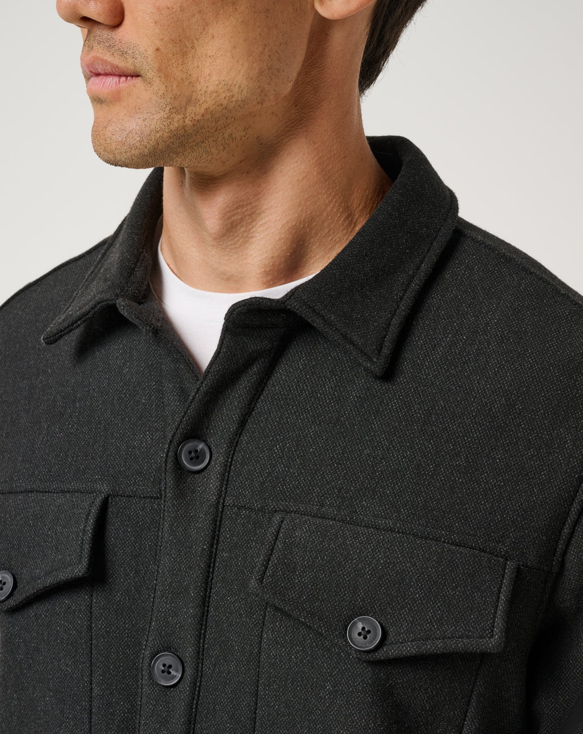 TravisMathew | Are We There Yet Shirt Jacket - Black