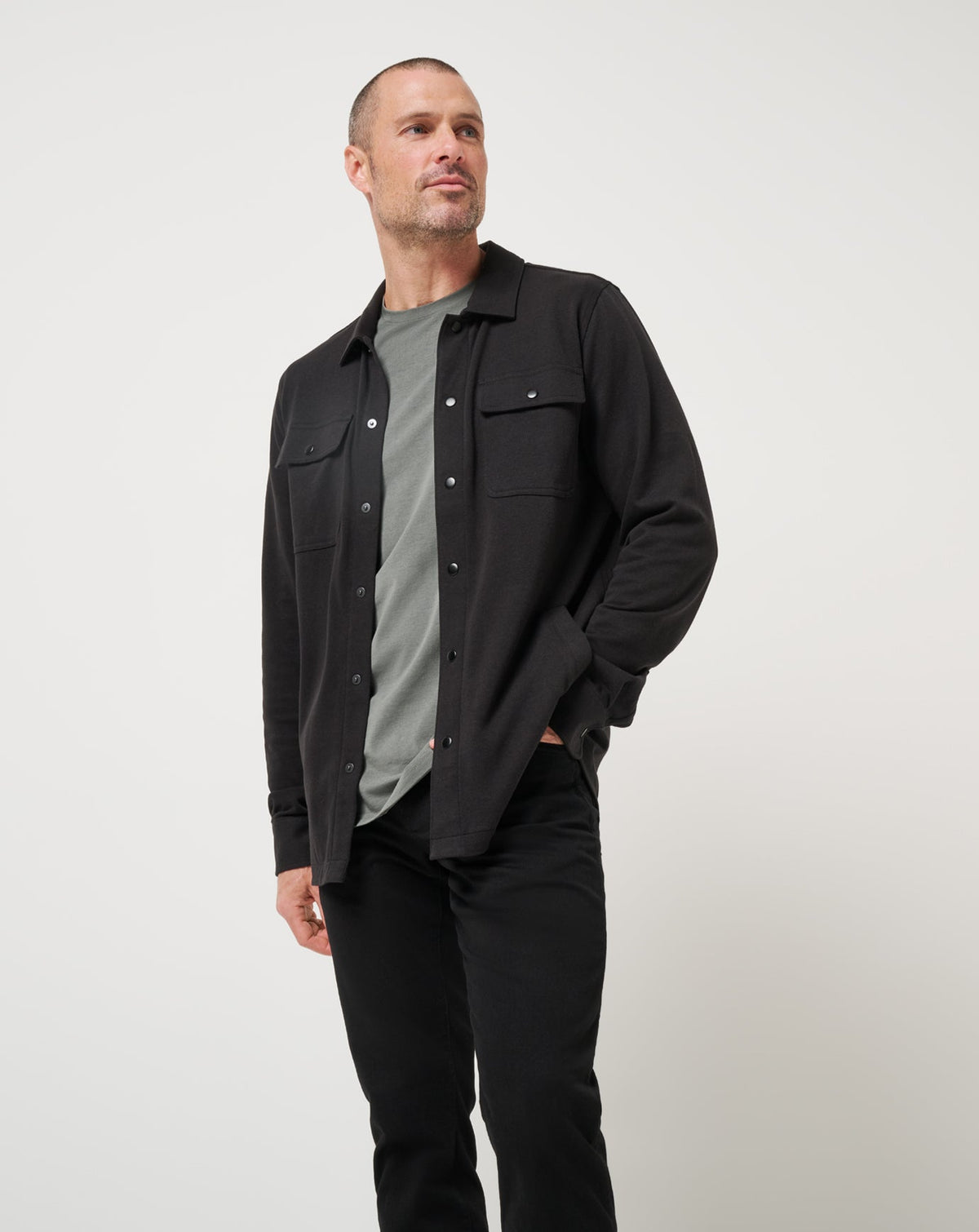 TravisMathew | You Pick Shirt Jacket - Black