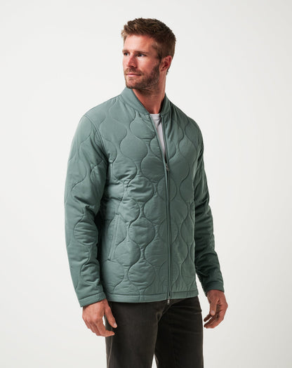 TravisMathew | Come What May Jacket - Balsam Green